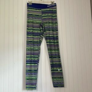 Nike Pro DRI-FIT Pro Hyperwarm 8 Bit Athletic Tights